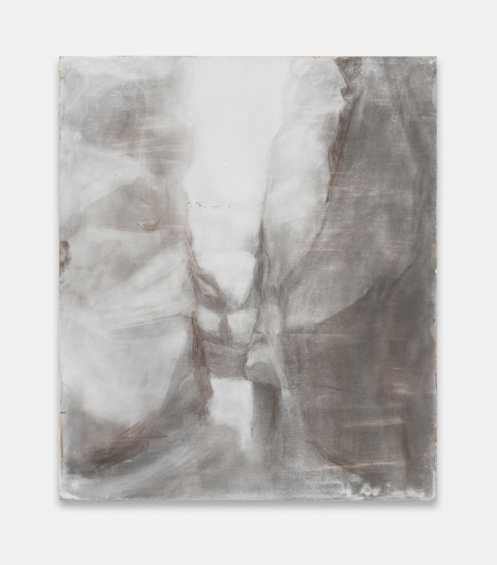 Beaux MendesFelsentor, 2022charcoal on marble dust on panel29.5 x 25 cm | 11 2/3 x 9 3/4 in