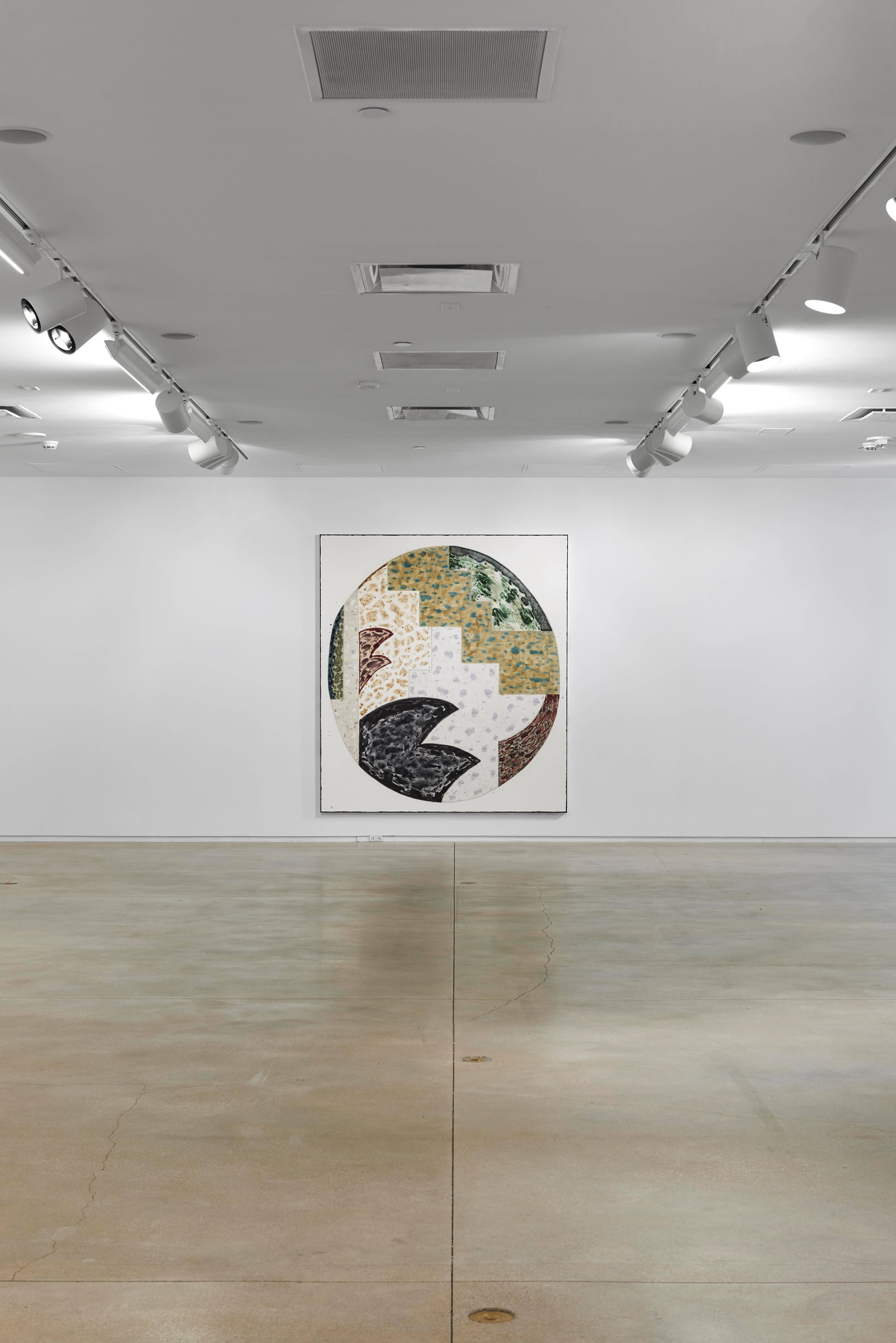 Rebecca Morris: The Ache of Bright, Installation view, Blaffer Art Museum, Houston, USA