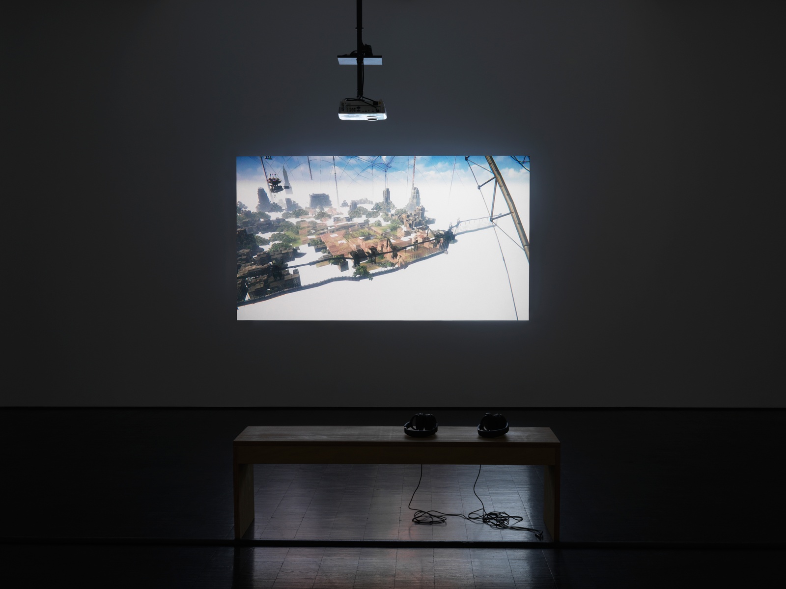 Parallele II Single-channel video installation, color, sound, loop, 9 min