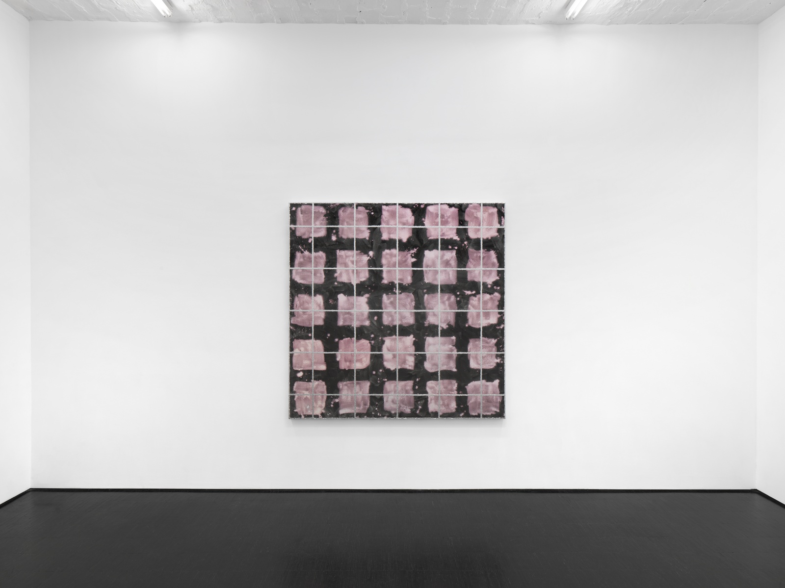 Untitled (#11-24), 2024, oil and spray paint on canvas, 170 x 170 cm (66 7/8 x 66 7/8 in)